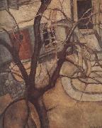 Cour d'atelier (mk38) Amedeo Modigliani